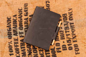 Funda Protectora para Cuaderno A5, Recargable, de Cuero Genuino Suave y Resistente, a Prueba de Olores, para Uso Profesional - Product Image 4