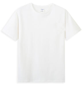 T-shirts personnalisés pour hommes, couleur unie, col rond, coupe ajustée, tissu respirant et écologique, avec services OEM ODM - Product Image 6