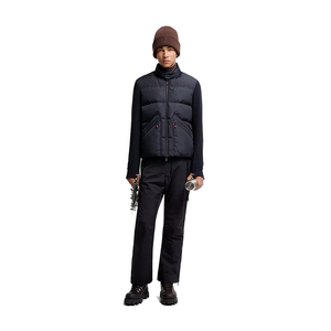 Windproof Coated Winter Men's Puffer Jacket Custom Color Stand Collar Hooded Fashion Wear Custom OEM Service - Product Image 5