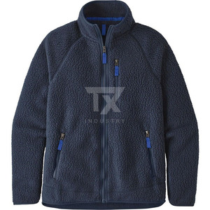 Wholesale Custom Heavy Winter Men <b>Camo</b> Shearling <b>Jacket</b> Fashion Fleece Sherpa Hoodies <b>Jacket</b> for Mens - Product Image 3