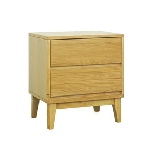 ชุดห้องนอนไม้เวียดนาม 4 ชิ้น พร้อมเตียงแบบญี่ปุ่นสไตล์ Japandi ทำจากไม้ยางพารา ผลิตโดยผู้ผลิตเฟอร์นิเจอร์แบบ OEM/ODM - Product Image 5