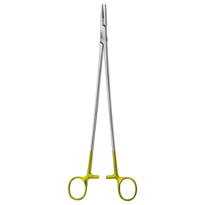 Porte-aiguilles manuel ergonomique en acier inoxydable de qualité supérieure avec logo personnalisé et certification CE - Product Image 1