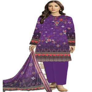 AF Fashion VOL 6 Ladies ชุด salwar kameez อินเดียพิมพ์ดิจิตอลตราปากีสถานและเสื้อผ้าที่ทำจากวัสดุสนามหญ้า - Product Image 1