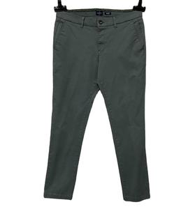 Pantalon mince d'été en sergé de coton pour hommes, respirant, droit, léger, teint uni, Offre Spéciale personnalisable, service OEM - Product Image 1