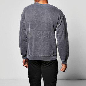 Servicio OEM: Sudaderas Básicas Ligeras para Hombre con Lavado Ácido, Sudaderas Básicas Ajustadas de Moda para Hombre con Lavado Ácido - Product Image 3