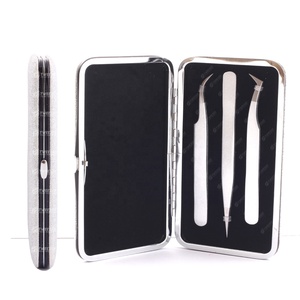 แหนบต่อขนตาแบบมืออาชีพ,แหนบแม่เหล็กสำหรับต่อขนตาพร้อมโลโก้ตามสั่ง - Product Image 6