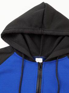 High Quality Premium Winter Season Plus Size Men's 100% Cotton Fleece Knitted Pocket Regular Fit Eco-Friendly Sporty Hoodies - Product Image 4