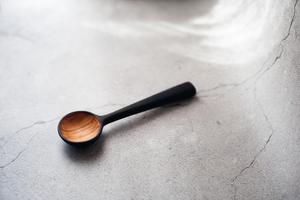 Cuillère à thé en bois lisse et polie, cuillère doseuse en bois naturel pour café, thé, sucre, outil de cuisine écologique - Product Image 5