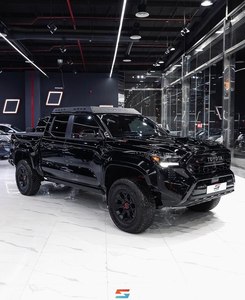 Black 2024 Toyot Tacoma TRD Off Road Double Cab 4WD Pickup with Sunroof Tow Package Used Truck - Product Image 6