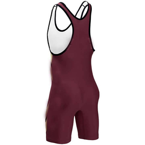 Singlet de Lucha Libre para Hombre de Alta Calidad, con Logotipo Personalizado, Transpirable, de Poliéster, Venta al Por Mayor, Ropa de Artes Marciales - Product Image 2