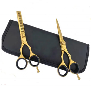 Échantillon gratuit de ciseaux à cheveux Ensemble de ciseaux à cheveux professionnels pour la coiffure Ensemble de ciseaux de coiffeur VG10 - Product Image 3