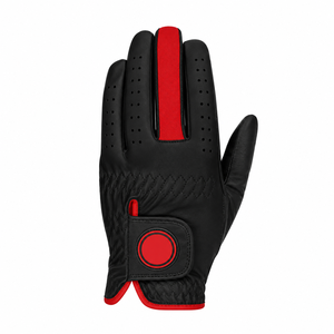 Individuelles Logo Hochwertige JTS Herren Linkshänder Atmungsaktiver Sport-Golfhandschuh Weiß Cabretta-Leder Langlebig & Weich S~XXXL - Product Image 6