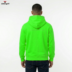 Nuevas sudaderas con capucha para hombre 2026 al por mayor de fábrica, personalizadas, térmicas, con pedrería, de forro polar para hombre - Product Image 4