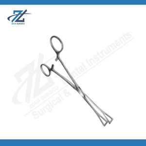 Pinza para Tejidos Duval Pennington de Acero Inoxidable, Pinzas Quirúrgicas Atraumáticas para Cirugía Intestinal y General, Uso Hospitalario - Product Image 4