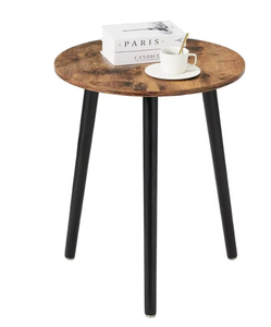 Modern Luxury Design Nordic European Style Small Round Wood Coffee Tea <b>Table</b> Elegant <b>End</b> <b>Table</b> Living Room Furniture - Product Image 6