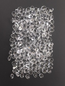 Topaze blanche naturelle 5x4MM taille ovale, qualité supérieure, pierre précieuse calibrée en vrac pour la création de bijoux de créateurs - Product Image 4