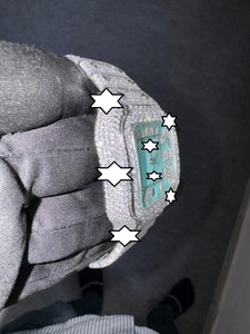 Reloj Deportivo Antiguo con Diamante Moissanite Cuadrado VVS1 de 41 mm, Movimiento Mecánico Analógico, Esfera de Cristal de Zafiro, Correa de Acero Inoxidable - Product Image 2