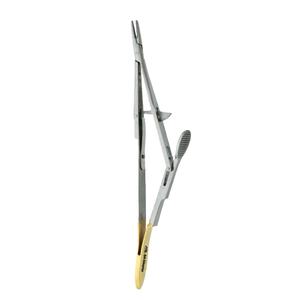 Porte-aiguille Kalt de haute qualité, mécanisme de verrouillage sécurisé, 13 cm, instruments chirurgicaux droits - Product Image 1