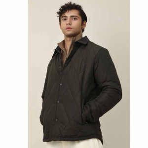 Men's Puffer Jacket Winter Custom Full Zip Coats Outwear <b>Clothing</b> Casual Quilted Jacket Bomber High Quality Puff Jacket - Product Image 3