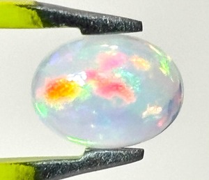Natural Ethiopian Opal Loose Gemstone 6x8mm Oval Multi <b>Fire</b> Color Play <b>Stone</b> Welo Opal for Jewelry Making - Product Image 1