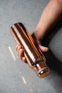 Ayurvedic <b>Copper</b> <b>Drinking</b> <b>Bottle</b> - Product Image 2