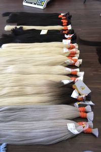 Vente chaude pour les extensions de cheveux humains en vrac de couleur ombrée, prix de gros le plus tendance du plus grand fournisseur vietnamien - Product Image 4
