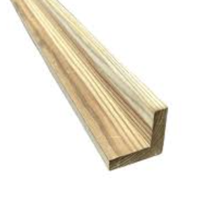 Moldura de Madera Dura en Cuadrante y con Perlas (Moldura de Esquina) - Product Image 5