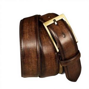 Cinturón de cuero de vaca de cristal con cuentas de estilo nórdico para hombres y mujeres, respetuoso con el medio ambiente, cómodo, personalizado, tela de acero para niñas, para ropa vaquera - Product Image 2