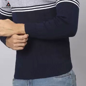 Sweat-shirts légers sur mesure, design uni, demi-zip, haute qualité, prix bas, basiques, pour hommes - Product Image 6