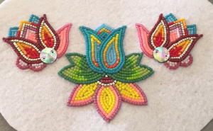 Bijoux religieux populaires tendance faits à la main, légers, avec broderie de perles en forme d'étoiles, pour mariages et fêtes, par MULTI CRAFT - Product Image 6