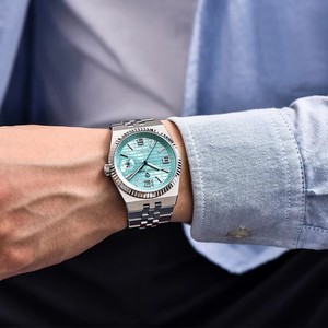 Reloj de Pulsera Automático para Hombre, Marca de Lujo Pagani Design YS027 Original, Nuevo Reloj Mecánico de Acero Inoxidable - Product Image 6