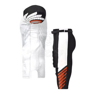 Uniforme de football américain avec logo personnalisé imprimé, tissu polyester de haute qualité, technologie de séchage rapide, adapté à l'entraînement - Product Image 3