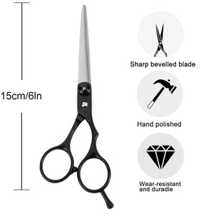 Tijeras de Peluquería TWEEZEX para Diestros, Tijeras Profesionales para Cortar el Cabello, de Acero Inoxidable, Color Único, Bajo Precio, Venta al Por Mayor - Product Image 3