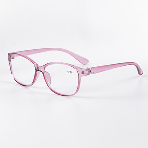 Gafas de Lectura para Mujer, Diseño Ojo de Gato, Ovaladas, Ligeras, Marco de Plástico, Logotipo Personalizado, Venta al Por Mayor, +1.00 a +4.00 - Product Image 6