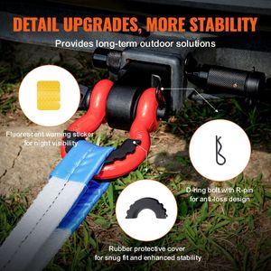 ตัวล็อคพ่วงแบบรับน้ำหนักมาก ขนาด 2 นิ้ว พร้อมห่วงรูปตัว D รับน้ำหนักได้ 66,000 ปอนด์ ใช้ได้กับตัวรับขนาด 2 นิ้ว - Product Image 5