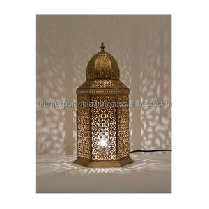 Decoración de diseño lujoso de lujo, la mejor calidad, estándar único, venta al por mayor, las últimas linternas decorativas antiguas a la venta, cobre - Product Image 6