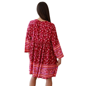 Vestido Mini Estampado para Mujer, Ropa de Boutique a la Moda - Product Image 4