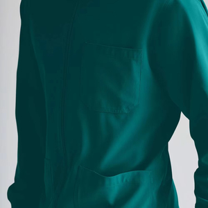 Blousons médicaux à manches longues avec fermeture éclair pour hommes, personnalisables avec logo, en softshell, pour l'hiver, vente en gros - Product Image 6
