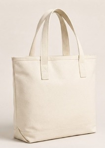 Sac fourre-tout en toile de jute vert olive avec poche avant, écologique, grande capacité, fermeture éclair, double sangle en coton renforcée, pour le shopping - Product Image 6