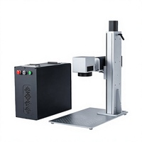Máquina de Marcado Láser de Fibra para Grabado Profundo en 3D |   Sistema de Marcado Eléctrico Portátil en el Eje Z