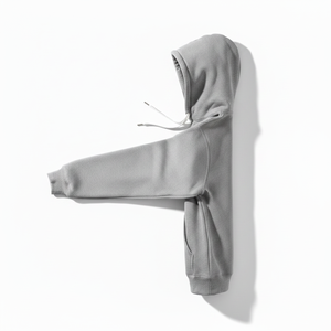 High Quality Custom Puff Print Hoodie Men 500GSM Heavyweight Oversized Drop Shoulder Thick Fleece Acid Wash Pullover Sweatshirt - Product Image 4