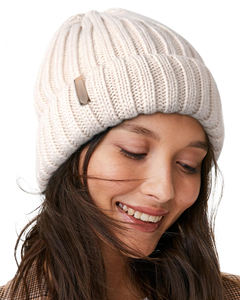 Gorro de Punto Gris – Gorro de Invierno Suave para Adolescentes y Adultos – Logotipo Personalizado al por Mayor - Product Image 1