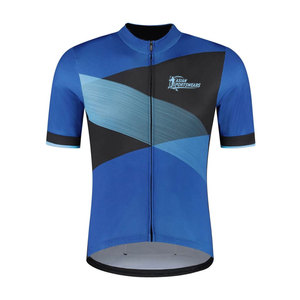 Maillot de cyclisme pour homme, coupe ajustée, haute performance, séchage rapide, 100% polyester, tissu respirant pour le cyclisme sur route, vente en ligne - Product Image 1