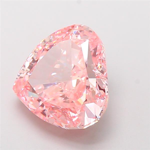 เพชรเม็ดเดี่ยวทรงหัวใจสีชมพูเข้มแฟนซี 6.05 กะรัต จาก ANYA JEWELS เพชรเลี้ยงในห้องปฏิบัติการ ระดับความสะอาด VVS2 ได้รับการรับรองจาก IGI คุณภาพเยี่ยม พรีเมียม - Product Image 5