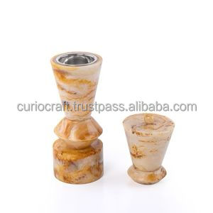 Curio Craft Arabic Oud Eco-Friendly Hand-made Durable Long-lasting Aromatic <b>Incense</b> Burner Set Resin Bakhoor Storage <b>Box</b> (Indian - Product Image 6