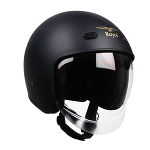 Haute Qualité ROYCE CASQUE XH26 Open Face Moto Casque Vietnam Fabriqué Vintage Été Look Multicolore Visière Nouveau - Product Image 1