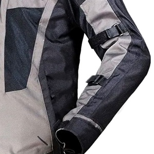 Men's Protective Cordura Racing <b>Biker</b> <b>Jacket</b> for Summer Motorcycle Riding Long Sleeves Winter Motorbike Racing Suit - Product Image 5