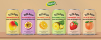 Groothandel Leverancier Private Label OEM ODM Sprankelende Aardbeien Sap Soda Puree Magere Versie 330ml Blikje Wana Fabrikant Vietnam