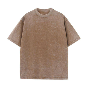 เสื้อยืดแขนสั้นผู้ชายแบบทางการ ผ้าถัก 100% ผ้าฝ้าย รับสกรีนโลโก้ กันยับ ระบายอากาศดี มีสินค้าพร้อมส่ง ไซส์ใหญ่ - Product Image 5