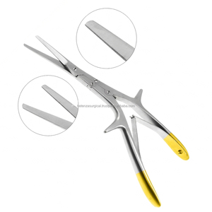 Tijeras Nasales Anguladas y Dentadas Gorney Turbinate, Instrumentos ORL de Carburo de Tungsteno, Mejor Precio OEM ODM - Product Image 1
